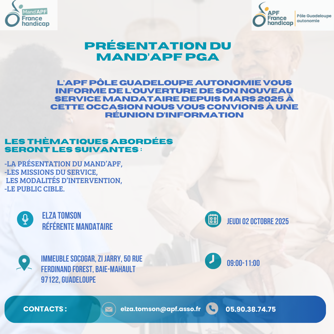 PRESENTATION DU SERVICE MANDATAIRE